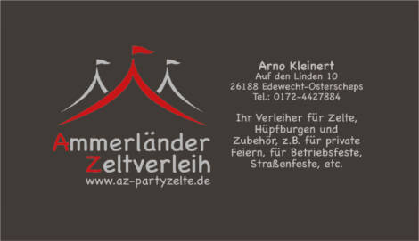 Logo der Firma Ammerländer Zeltverleih