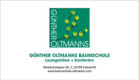 Logo der Firma Günther Oltmanns Baumschule