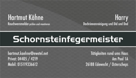 Logo der Firma Hartmut Kähne Schornsteinfeger